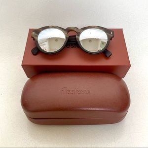 ILLESTEVA Leonard Mirrored Sunglasses